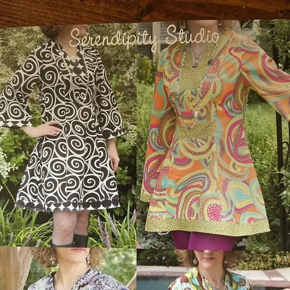 Serendipity Studio No. 114 The Princess Tunic sewing pattern New uncut - Picture 9 of 9